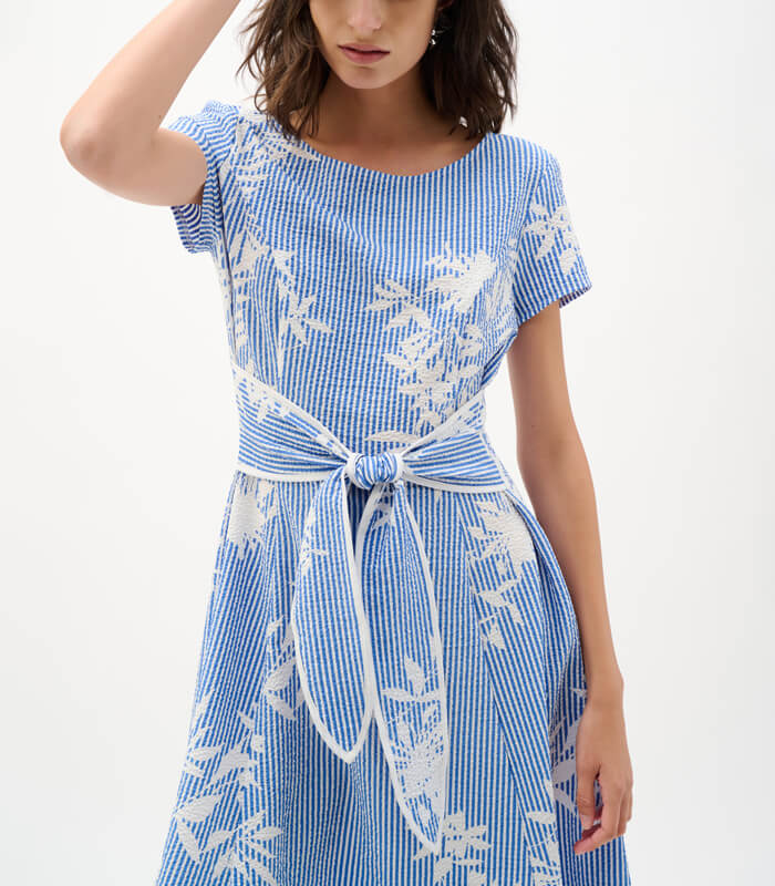Joseph Ribkoff】花柄フィット＆フレアドレス☆IT262191 | WEAR