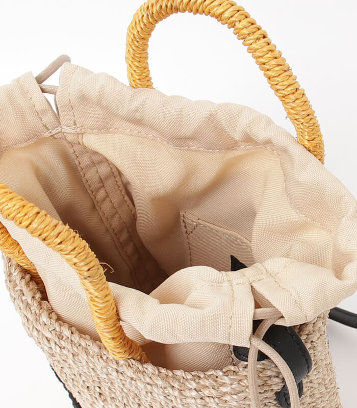 【a-jolie】メッセージロゴカゴバッグ(MERCI)★☆SIM25-SS04