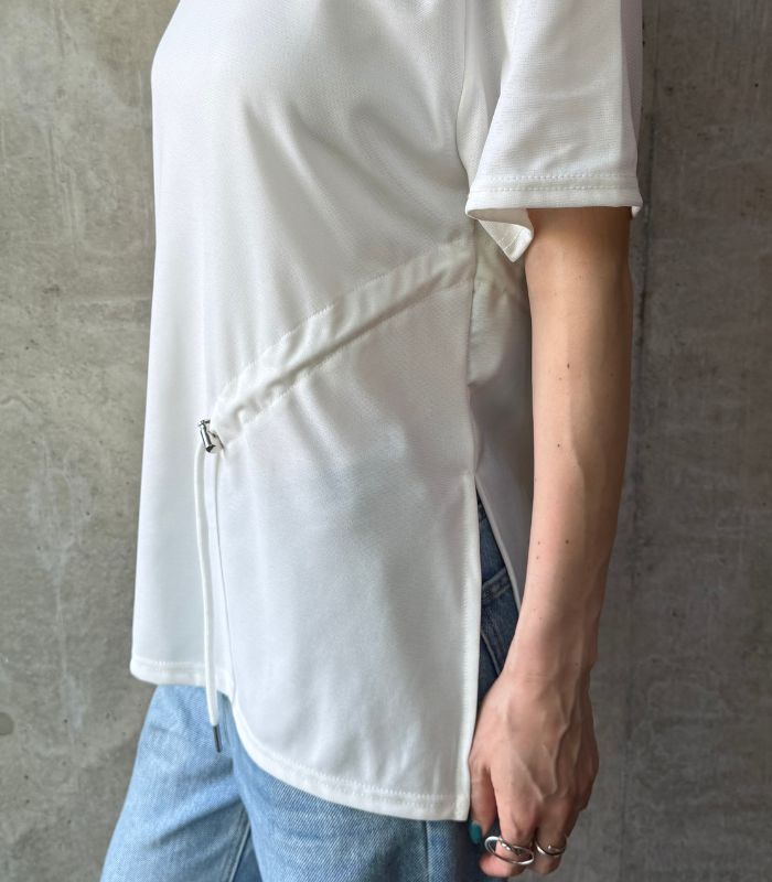 【SALE】【DESERT ROSE】ウエスト絞りTシャツ●☆BDCS-60