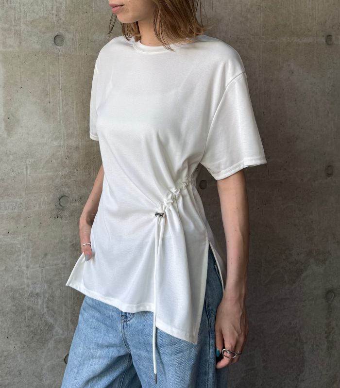 【SALE】【DESERT ROSE】ウエスト絞りTシャツ●☆BDCS-60