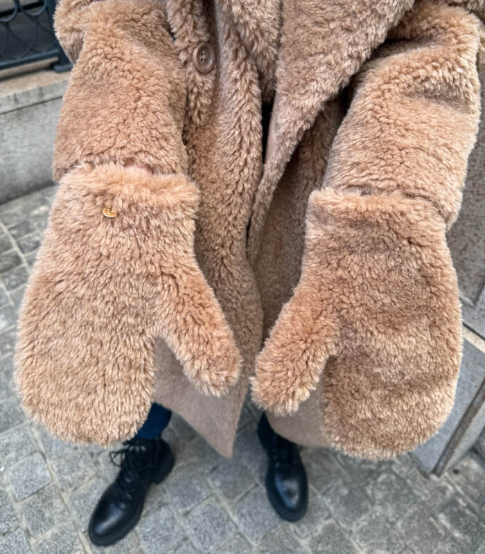 【Rinascimento】テディボアロングコート★☆ITRIN122221