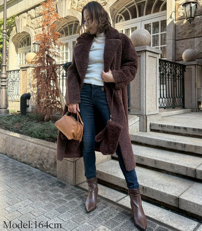 【Rinascimento】テディボアロングコート★☆ITRIN122221