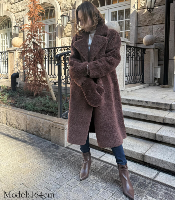 【Rinascimento】テディボアロングコート★☆ITRIN122221