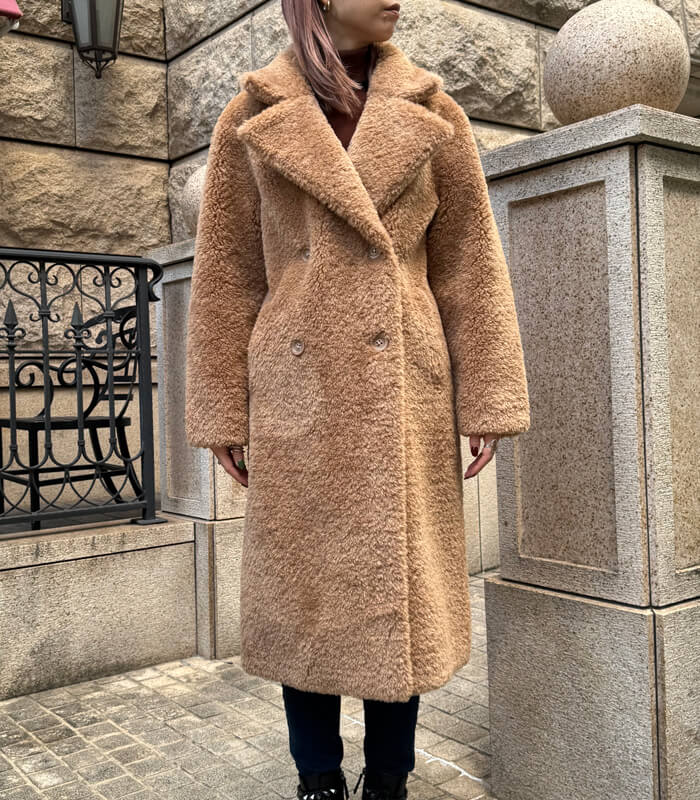 【Rinascimento】テディボアロングコート★☆ITRIN122221