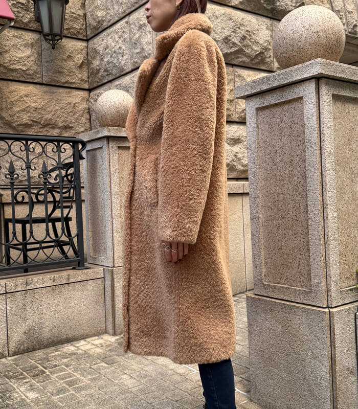 【Rinascimento】テディボアロングコート★☆ITRIN122221