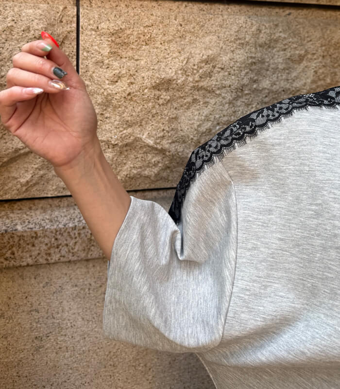 【TRANOI.】TORAレースラインワイドTOPS★☆26-0161