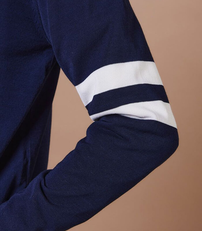 【DOUBLE STANDARD CLOTHING 】コイルヤーン ベアロゴカーディガン★0209-470-253