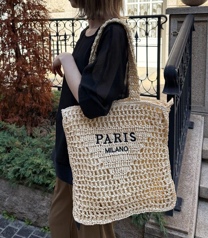 【PARIS MILANO】メッシュトートバッグ★☆NAM-07001