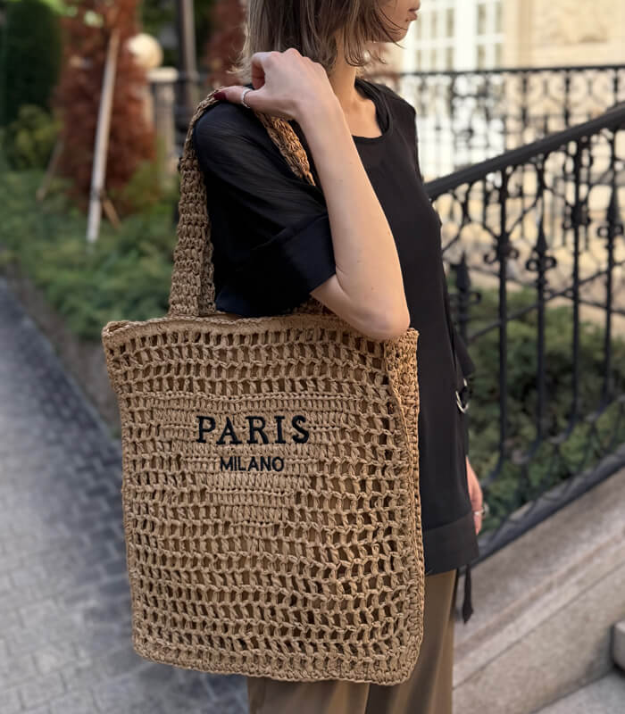 【PARIS MILANO】メッシュトートバッグ★☆NAM-07001