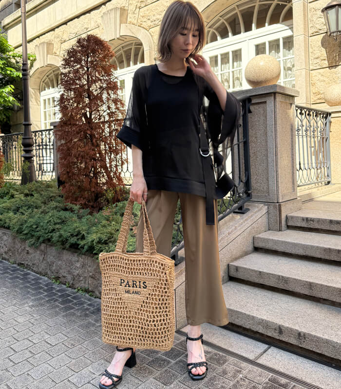 【PARIS MILANO】メッシュトートバッグ★☆NAM-07001