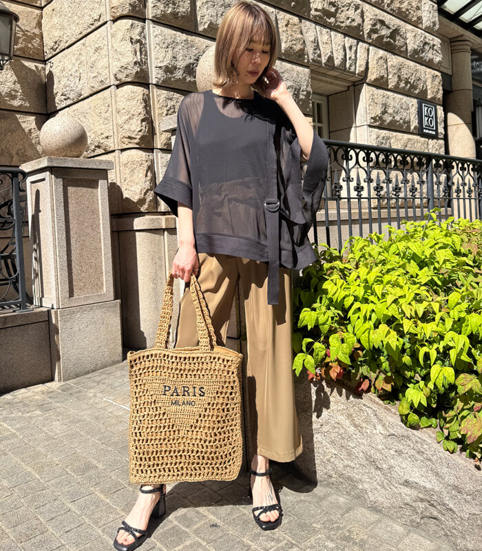 【PARIS MILANO】メッシュトートバッグ★☆NAM-07001