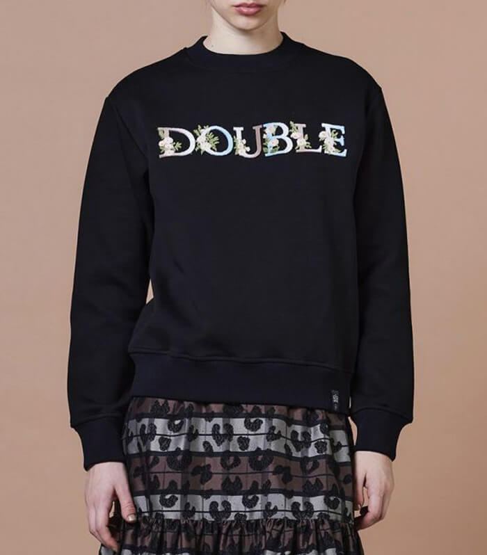 【DOUBLE STANDARD CLOTHING】ダンボールロゴニット★☆0208-440-253