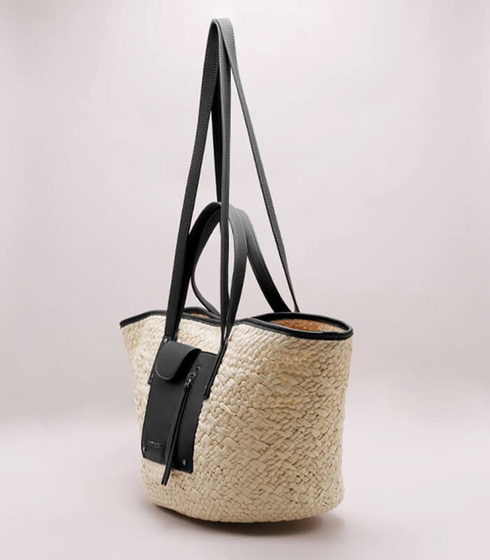 【DENNY ROSE】ナチュラルバスケットトート★(チャームは別売りです)611DR90009