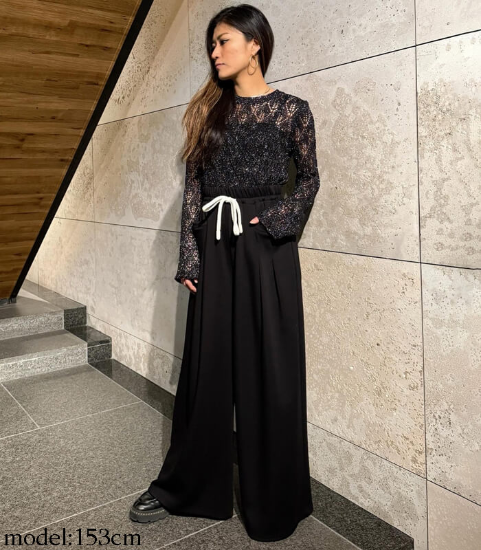 【RINASCIMENTO】ルレックスオープンニットトップ★☆ITRIN12203