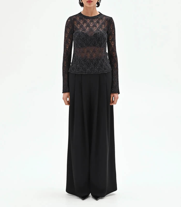 【RINASCIMENTO】ルレックスオープンニットトップ★☆ITRIN12203