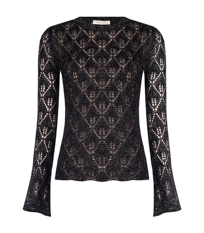 【RINASCIMENTO】ルレックスオープンニットトップ★☆ITRIN12203