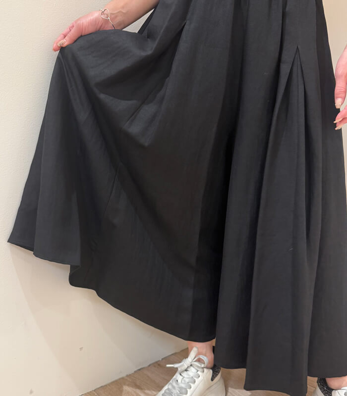 MoNiLE】麻レーヨンタックガウチョパンツ▽☆2938 | WEAR,パンツ