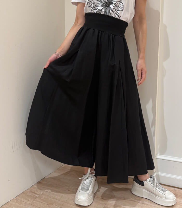 MoNiLE】麻レーヨンタックガウチョパンツ▽☆2938 | WEAR,パンツ