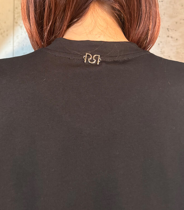 【RINASCIMENTO】レース切替半袖カットソーマキシワンピース★ITRIN129933