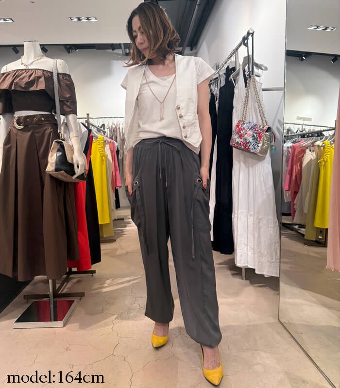 GALENA】サテンカーゴパンツ70060-1100 | WEAR,パンツ | DESERT ROSE