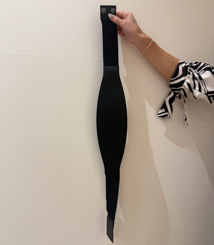 【RINASCIMENTO】幾何学柄ベルト付きカシュクールワンピース★☆ITRIN127842