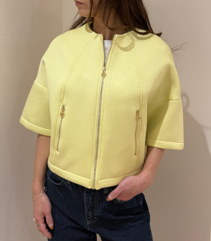 【RINASCIMENTO】ブライトクロップドジャケット★ITRIN128007