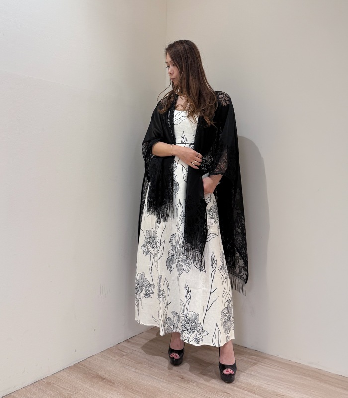 GALENA】レースポンチョカーディガン70060-3121 | WEAR,アウター