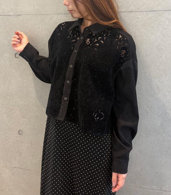 【MoNiLE】スウェードレース&コールテンシャツ★☆2975