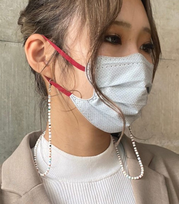 【SALE】【a-jolie】マルチビーズマスクストラップ■☆AME221