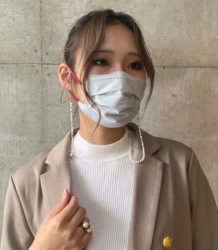 【SALE】【a-jolie】マルチビーズマスクストラップ■☆AME221