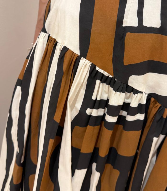 【Desert Rose】幾何学柄スカート★☆BDSK-25