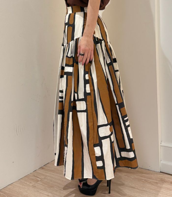 【Desert Rose】幾何学柄スカート★☆BDSK-25