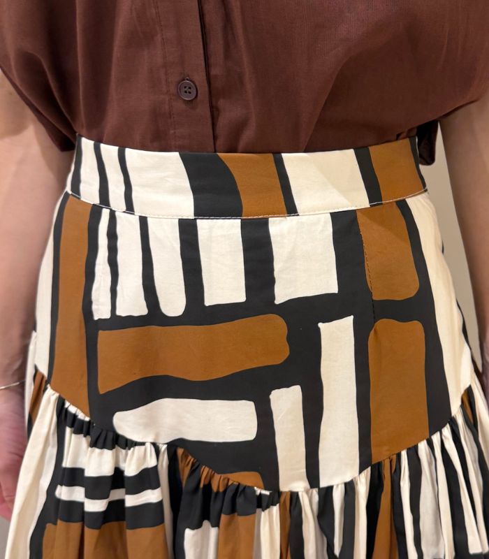 【Desert Rose】幾何学柄スカート★☆BDSK-25