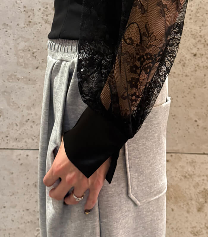 【LUGIVA】ポンチワイドカービーパンツ★☆102409