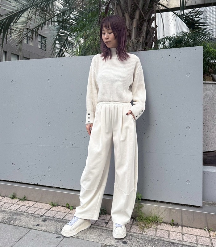 LUGIVA】ポンチワイドカービーパンツ102409 | WEAR,パンツ | DESERT ROSE