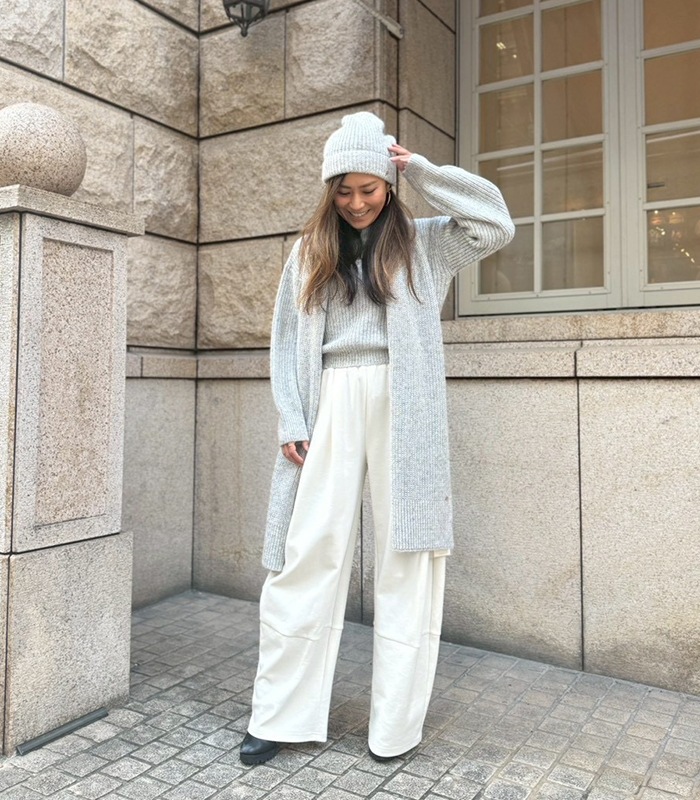 【LUGIVA】ポンチワイドカービーパンツ★☆102409