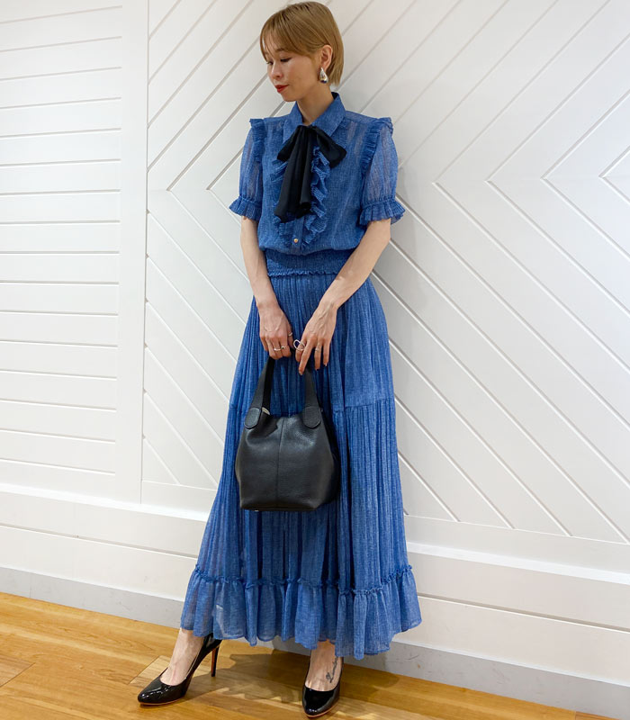 【RIPANI】ANNAレザートートバッグ(中)★☆7244OJ-ANNA