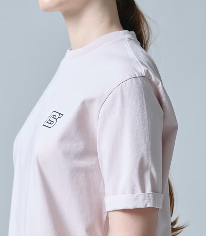 【DOUBLE STANDARD CLOTHING】天竺ドッキングレースTシャツ★☆0208-140-263