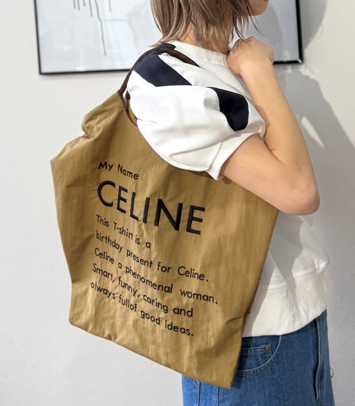 Account MICALLE】MY NAME CE TOTE BAG☆MAD102GDE | BAG