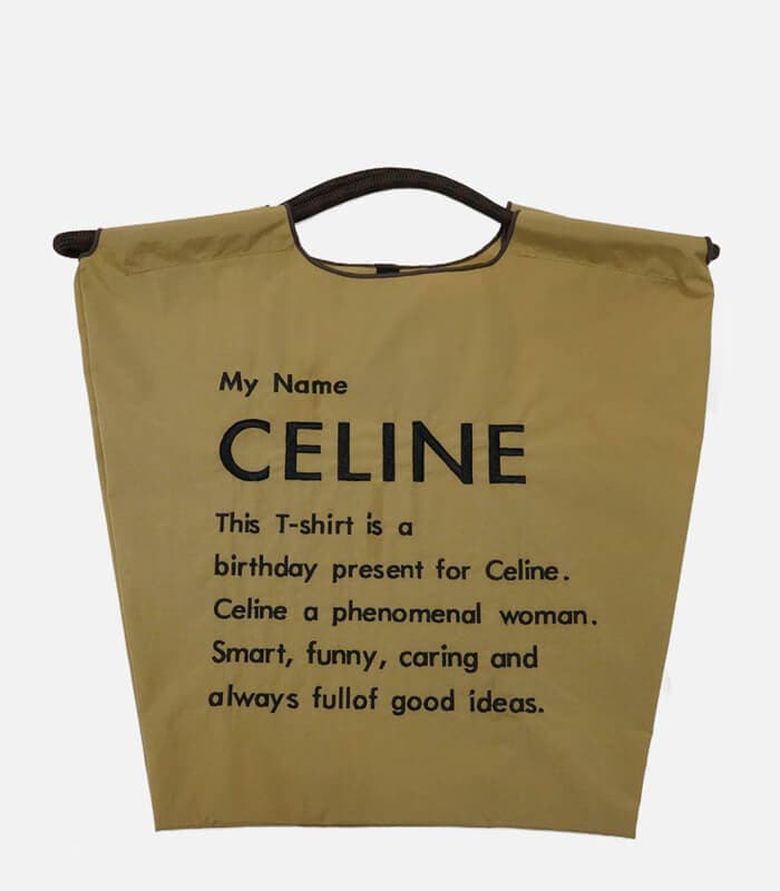 【Account PARIS】MY NAME CE TOTE BAG ◇モカ Account MICALLE】MY NAME CE TOTE BAG☆MAD102GDE | BAG