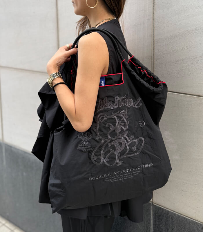 【DOUBLE STANDARD CLOTHING】 ロープベアショッピングバッグ★☆0400-001-253