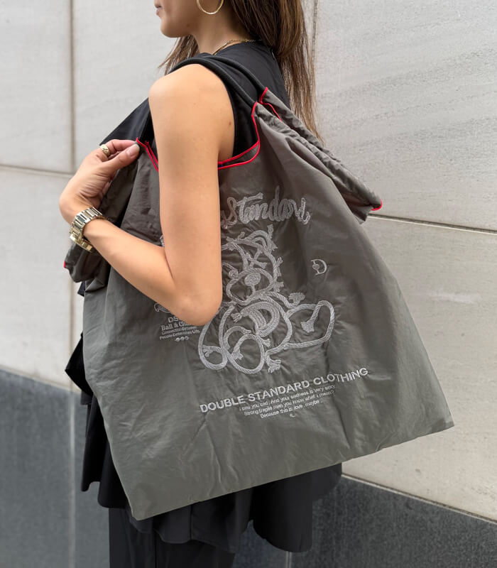【DOUBLE STANDARD CLOTHING】 ロープベアショッピングバッグ★☆0400-001-253