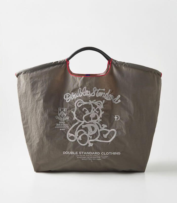 【DOUBLE STANDARD CLOTHING】 ロープベアショッピングバッグ★☆0400-001-253