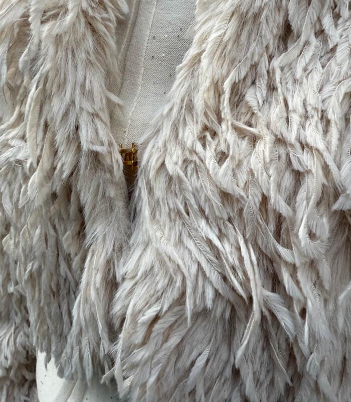 【SALE】【Rinascimento】フェイクシャギーボレロ▼ITRIN126534