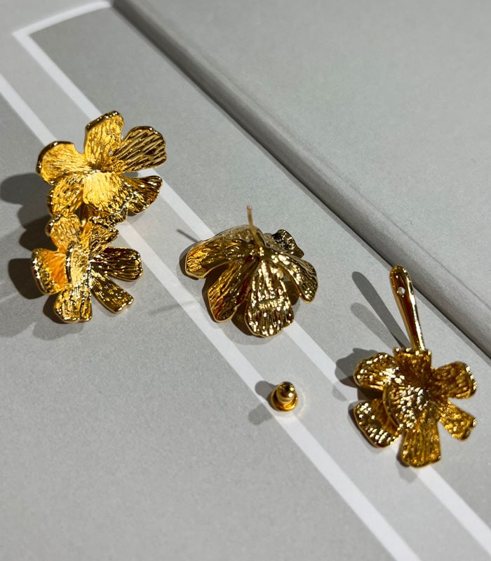 DESERT ROSE】フラワーモチーフピアス☆TP-230 | すべての商品