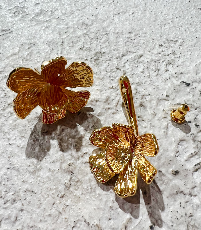 DESERT ROSE】フラワーモチーフピアス☆TP-230 | すべての商品