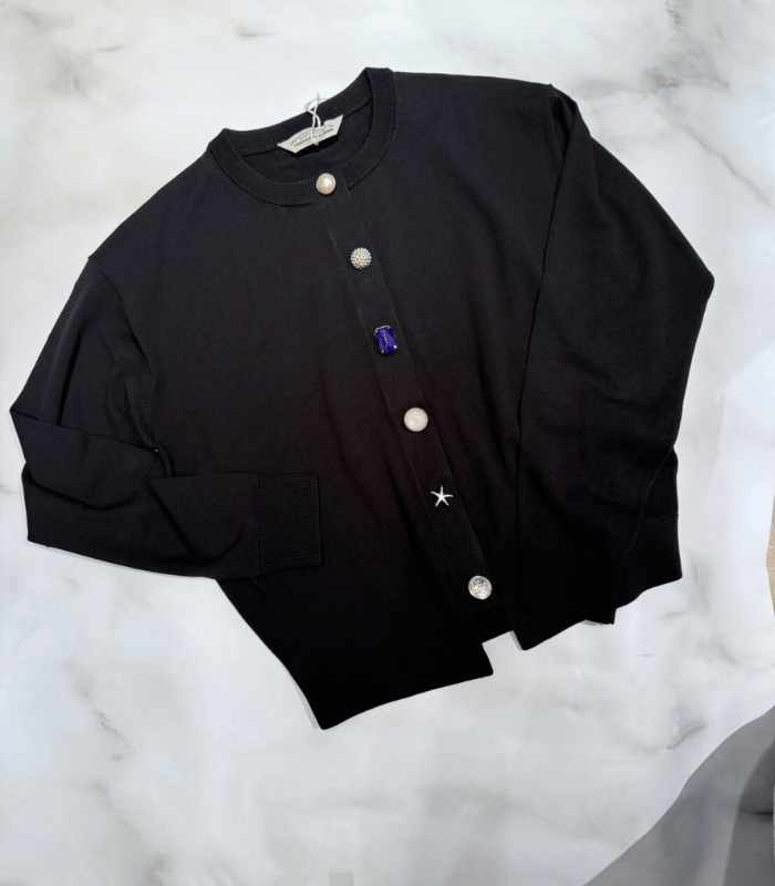 【TORRAZZO DONNA】ビジューボタンカーディガン★☆6260-693