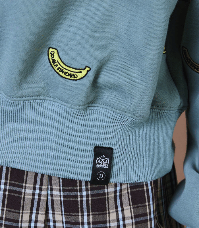【DOUBLE STANDARD CLOTHING 】バナナ刺繍スウェット★☆0208-330-253