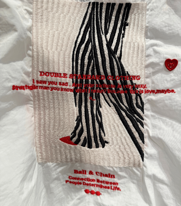 【DOUBLE STANDARD CLOTHING】WALKINGデザイン ミニショッピングバッグ★☆0400-003-263