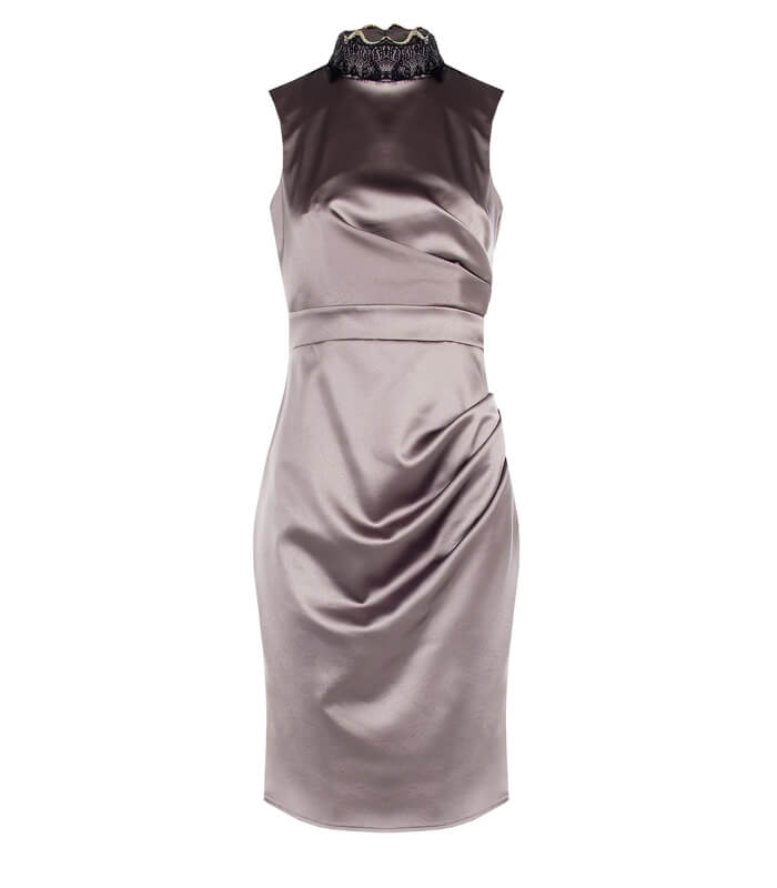 【SALE】【RINASCIMENTO】サテンシースドレス▼ITRIN126566